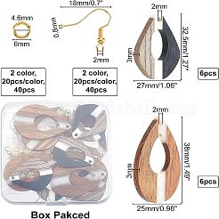 Charm Dangle Earring DIY Making Kit&nbsp;DIY-OC0007-77