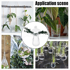 Glass Hanging Hydroponic Vases&nbsp;AJEW-WH0752-090A