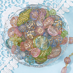 2 Bags Transparent Acrylic Beads&nbsp;MACR-PA0001-17B