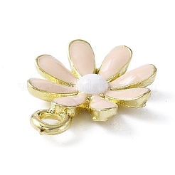 Electroplated Alloy Enamel Pendants&nbsp;ENAM-WH0056-03
