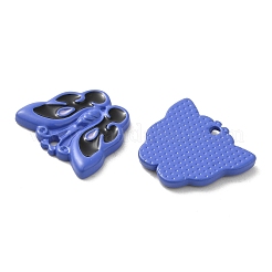 Spray Painted Alloy Enamel Pendants&nbsp;PALLOY-P303-13A