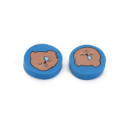 Handmade Polymer Clay Cabochons&nbsp;CLAY-N006-115