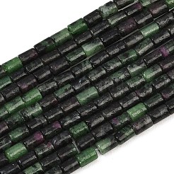 Natural Ruby in Zoisite Beads Strands&nbsp;G-P600-B09-01
