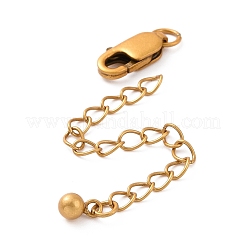 925 Sterling Silver Chain Extenders&nbsp;STER-D036-44AG