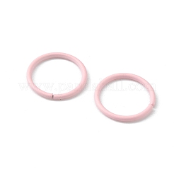 100Pcs Baking Paint Zinc Alloy Open Jump Rings&nbsp;FIND-WH0032-85B-01
