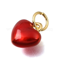 Brass Enamel Pendants&nbsp;KK-G605-17G-01