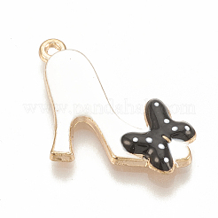 Alloy Enamel Stilettos Pendants&nbsp;X-ENAM-S115-041D