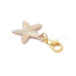 8Pcs Sea Animal Alloy Enamel Pendant Decorations&nbsp;HJEW-JM03655