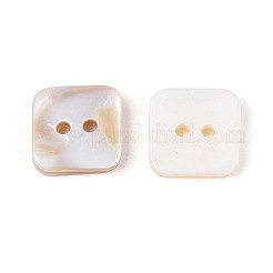 Freshwater Shell Buttons&nbsp;BUTT-T013-09