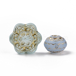 Plating Acrylic Beads&nbsp;OACR-C013-16