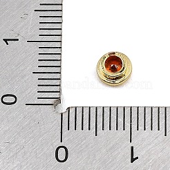 Brass Pave Cubic Zirconia Cabochons&nbsp;CU-CBA30E8-03G-05