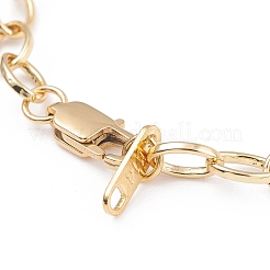 Brass Cable Chain Bracelet&nbsp;BJEW-JB07079