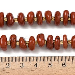 Natural Red Jaseper Beads Strands&nbsp;G-RM250109-A9