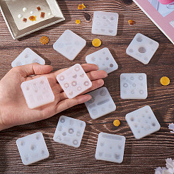 13Pcs 13 Styles Nail Art Silicone Molds&nbsp;SIMO-TA0001-17