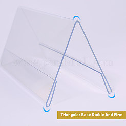 Name Plastic Table Top Display Stand&nbsp;ODIS-WH0070-86A