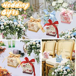 20Pcs Floral Printed Cardboard Gift Boxes&nbsp;CON-YW0001-93A