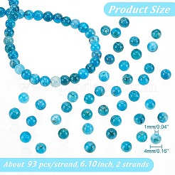 2 Strands Round Natural Apatite Beads Strands&nbsp;G-NB0004-51