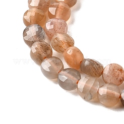 Natural Multi-Moonstone Beads Strands&nbsp;G-C179-A4mm-12