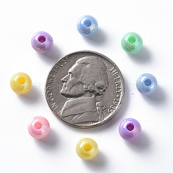 Opaque Acrylic Beads&nbsp;MACR-S370-D6mm-M1