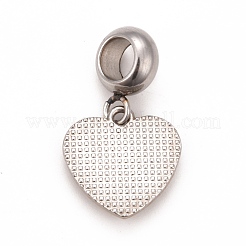 304 Stainless Steel Crystal Rhinestone European Dangle Charms&nbsp;STAS-F278-08P