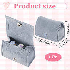 1Pc Arch Velvet Jewelry Storage Boxes&nbsp;CON-GF0001-17C