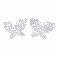Non-Tarnish 304 Stainless Steel Filigree Joiners Links&nbsp;STAS-S108-53P
