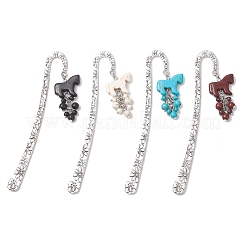 Synthetic Turquoise Bookmark&nbsp;AJEW-JK00405