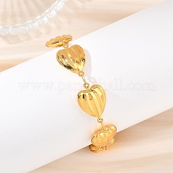 304 Stainless Steel Link Chain Bracelets for Women&nbsp;BJEW-JB13856