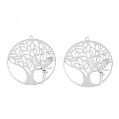 Rack Plating Brass Filigree Pendants&nbsp;KKC-T001-56P