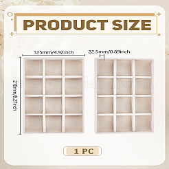 Rectangle Wood Jewelry Plates&nbsp;AJEW-WH0348-804