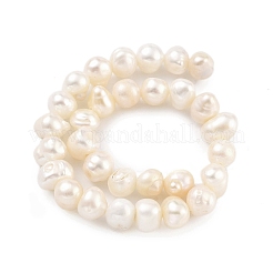 Natural Cultured Freshwater Pearl Beads Strands&nbsp;PEAR-C003-12B