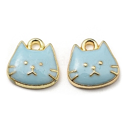 Golden Plated Alloy Charms&nbsp;ENAM-L042-01G-05