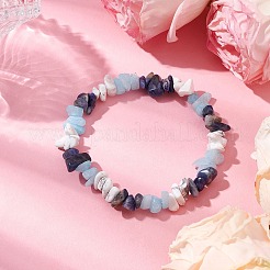 Natural Gemstone Stretch Bracelets for Women&nbsp;BJEW-JB10995-01