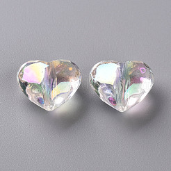 Transparent Acrylic Beads&nbsp;X-TACR-S156-015