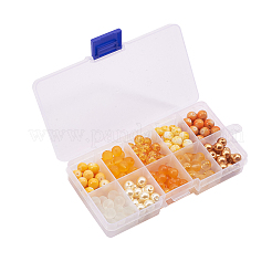 200Pcs 10 Style Glass Beads Strands&nbsp;GLAA-CJ0001-38