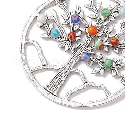 Handmade Millefiori Glass  Pendants&nbsp;PALLOY-JF02633