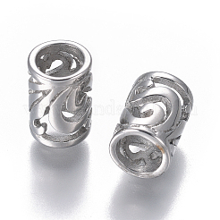 Non-Tarnish 304 Stainless European Beads&nbsp;STAS-I120-89-P