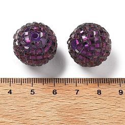 Acrylic Rhinestone Beads&nbsp;OACR-D307-01G-20mm