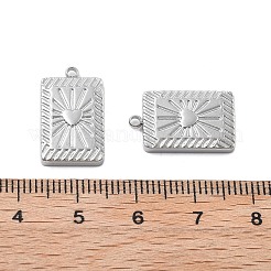 304 Stainless Steel Pendants&nbsp;STAS-Z121-19P