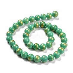 Natural Mashan Jade Beads Strands&nbsp;LS-G-F670-A02-10mm