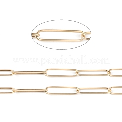 304 Stainless Steel Paperclip Chains&nbsp;CHS-C006-10G