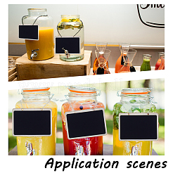 10Pcs Mini Wooden Hanging Chalkboard&nbsp;HJEW-DR00238
