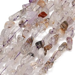 Natural Super Seven Quartz Beads Strands&nbsp;GG-CBAC61B-B01-02