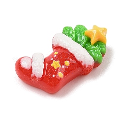 Christmas Series Opaque Resin Cabochons&nbsp;CRES-Q005-01F