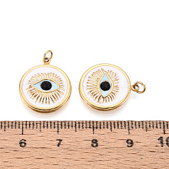 304 Stainless Steel Enamel Pendants&nbsp;STAS-T069-53