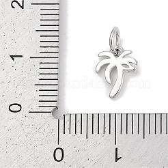 Brass Micro Pave Cubic Zirconia Pendants&nbsp;KK-Q028-61P