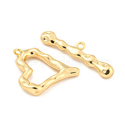 Brass Toggle Clasps&nbsp;KK-A223-01G