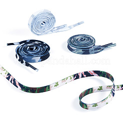 4Pairs 4 Colors Camouflage Color Polyester Shoelaces&nbsp;FIND-TA0010-23