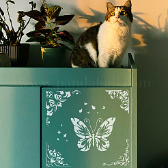 PET Hollow Out Drawing Painting Stencils&nbsp;DIY-WH0391-1024