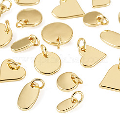 18Pcs 9 Styles Brass Charms&nbsp;KK-TA0008-57